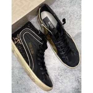 Golden Goose Slide Glitter Net Sneaker 40